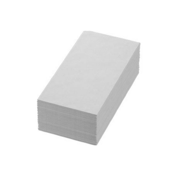Duni White 8 Fold 2 Ply Napkin 16"(40cm)