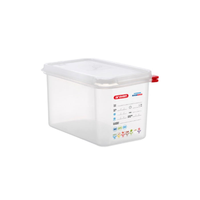 Araven (1/4) Size Gastronorm Food Storage Container - (Click for sizes)