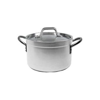 Genware Aluminium Stew Pan With 2 Side Handles