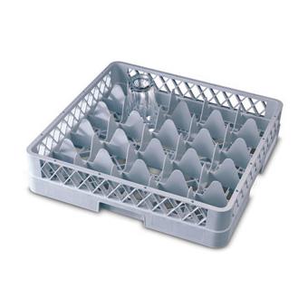 25 Compartment Dishwasher Glass Rack & Extenders - Standard