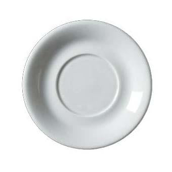 Genware White Saucer For Bowl Cup