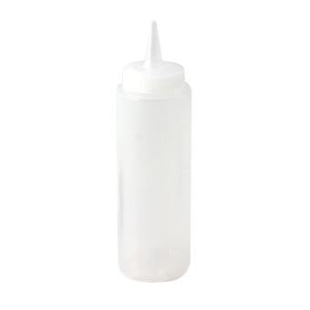 Clear Sauce Bottle - 355Ml
