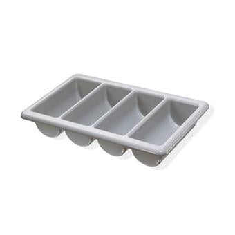 Cutlery Tray 4 Compartments Grey