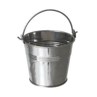 Round Bucket Stainl/ Steel