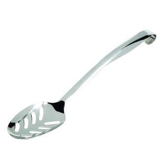 Genware Stainless Steel Slotted Serving Spoon