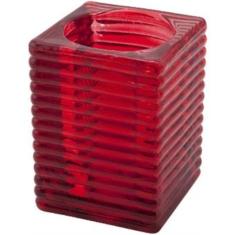 Red Candle Holder Per 6