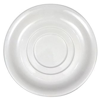 Rg Plain White Double Well Saucer