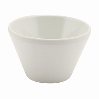 White Melamine Conical Bowl