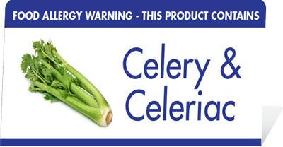 Allergy Buffet Notices (Celery)
