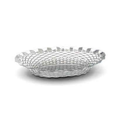 Oval Stainless Steel Basket