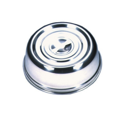 Round Stainless Steel Plate Cover 9.8" (25cm)