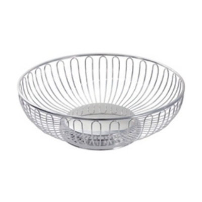 Stainless Steel Round Basket 10" (25cm)