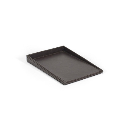 London Brown Notepad Holder 6.25x4.5"