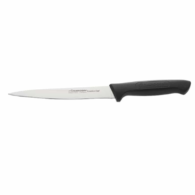 Fischer Bargoin Black Fillet Knife 6.5" (17cm)