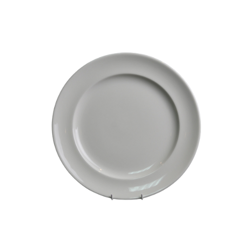 SELENE EMB WHITE 23CM PLATE