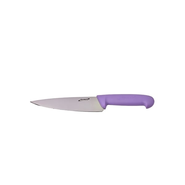 Genware Cooks Knife 8" Purple