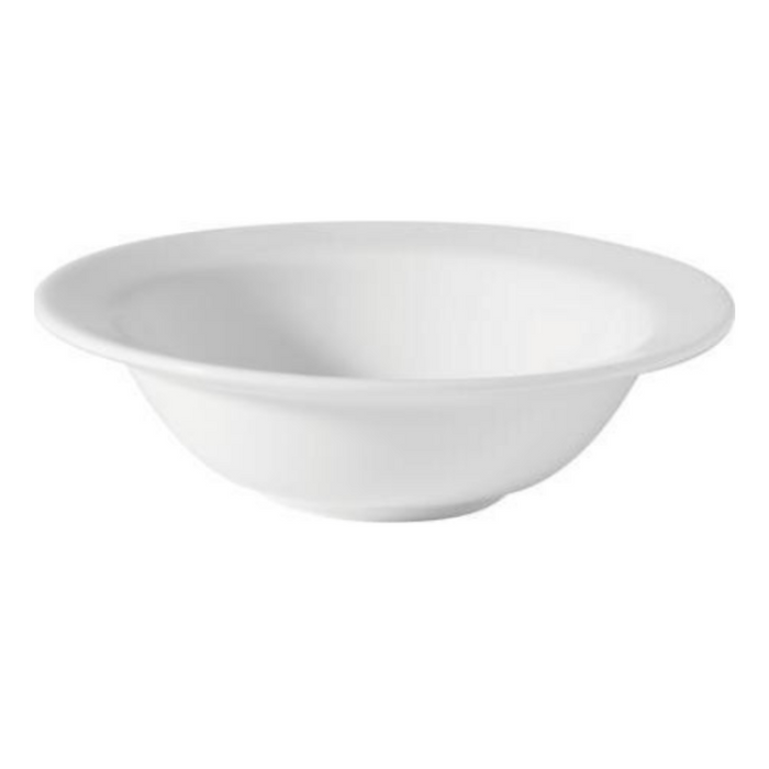 Apollo White Rimmed Fruit Dish 6.3" (16cm)