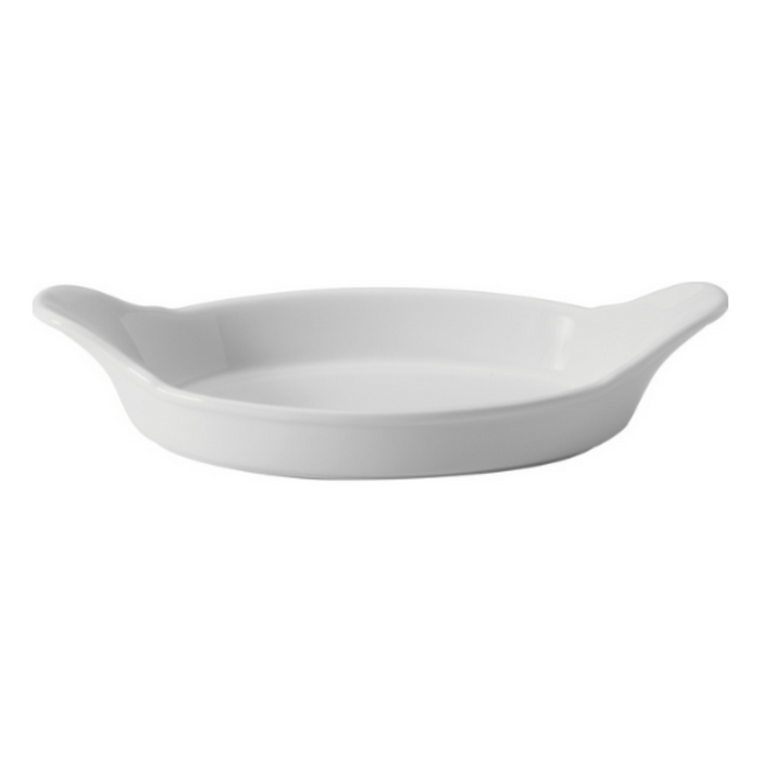 Apollo White Oval Eared Dish 11" (28cm)