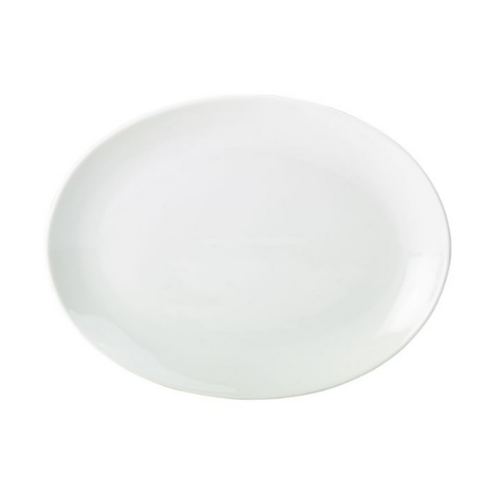 Apollo Oval White Plate 11" (28cm)