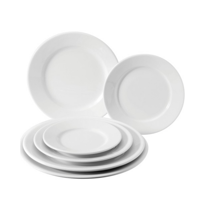 Apollo White Round Plate 9" (23cm)