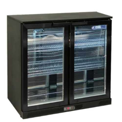 CoolPro Double Hinged Door Undercounter Bottle Cooler