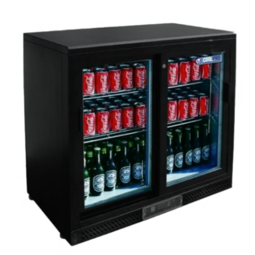 CoolPro Sliding Door Undercounter Bottle Cooler