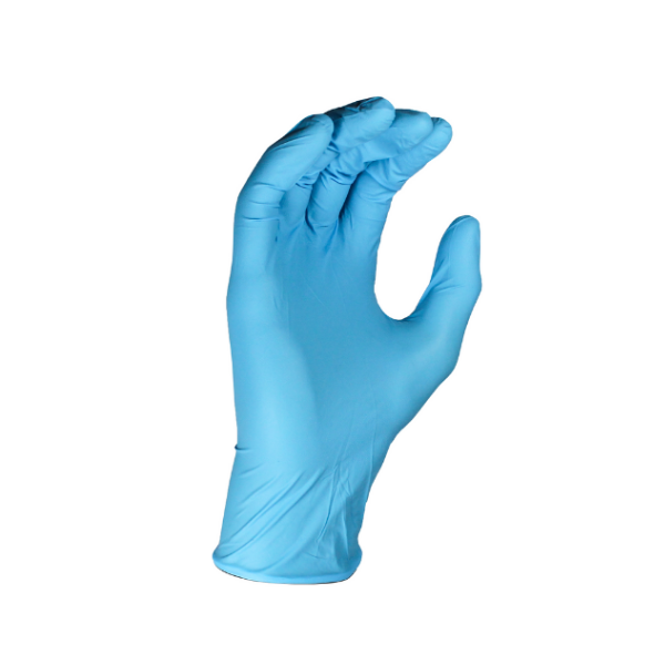 Nitrile Powderfree Blue Gloves (Large)