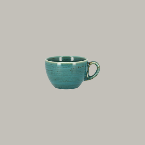 Twirl Coffee cup - lagoon 9 x 6cm