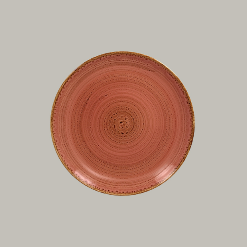 Twirl Flat coupe plate Coral