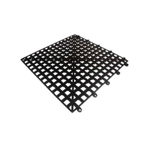 BAR SHELF TILE - BLACK, 13" x 13"