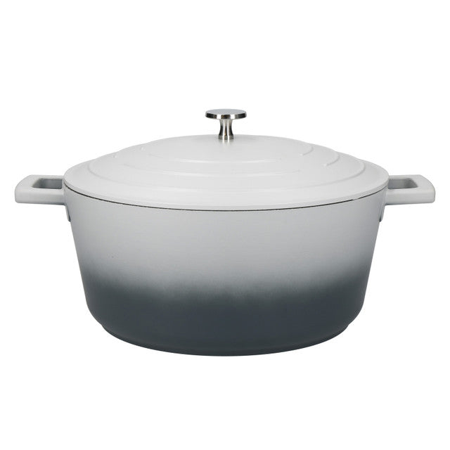 MasterClass Cast Aluminium Casserole Dish Grey Ombre (28cm 5Litre)