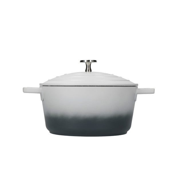MasterClass Cast Aluminium Casserole Dish Grey Ombre (20cm 2.5Litre)