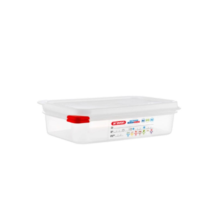 Araven (1/4) Size Gastronorm Food Storage Container - (Click for sizes)