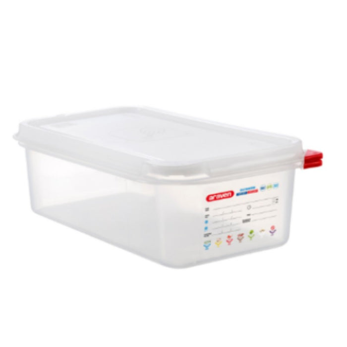 Araven Third Size (1/3) Gastronorm Food Storage Container - (Click for sizes)