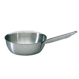Bourgeat Stainless Steel Sauteusse Pan - Flared