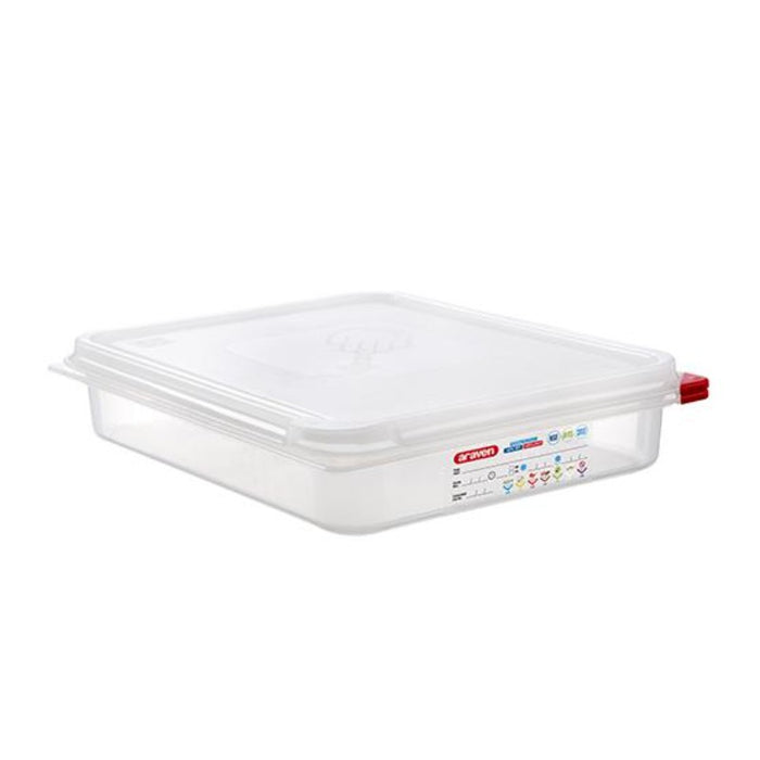 Araven Half Size (1/2) Gastronorm Food Storage Container - (Click for sizes)