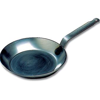 Matfer Bourgeat Black Steel Frying Pan, Round, 11 62004