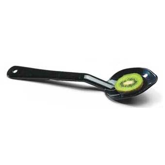 Black Perforated Deli Serving Spoon