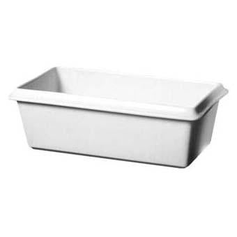 Genware White Porcelain Gastronorm Container