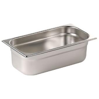 Stainless Steel Quarter Size (1/4) Gastronorm Pan