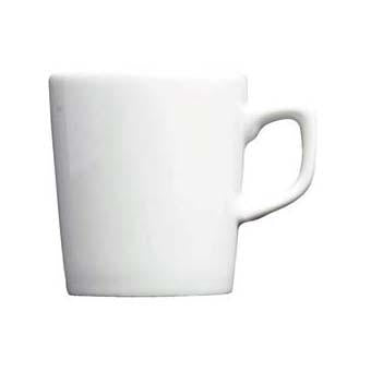 Genware White Conical Mug 8oz