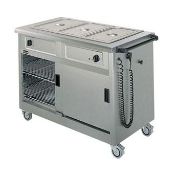 Lincat Panther Mobile Hot Cupboard With Bain Marie (Gbm3A)