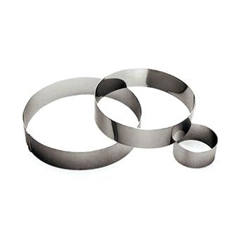 Paderno Stainless Steel Mousse Ring