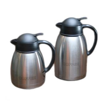 Stainless Steel Lined Push Button Jug