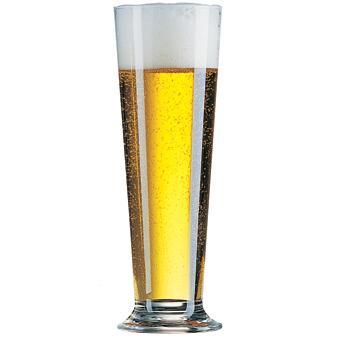 Arcoroc Linz Footed Beer Tumbler - Per Dozen