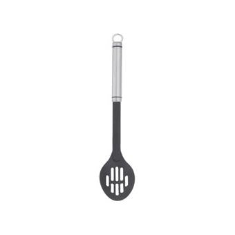 Slotted Spoon With Tubular Nylon Ended Handle