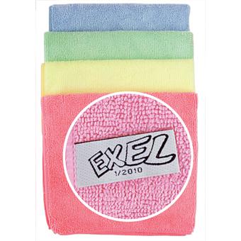Exel Microfibre Cloths Per 10