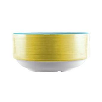 Rio Yellow Soup Cup Unhandled Stk Per 36