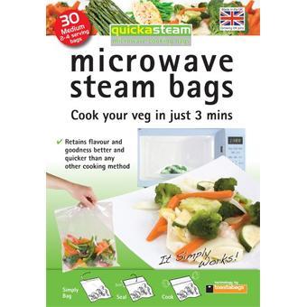 Microwave Steam Bag Size 2/4 Per 30