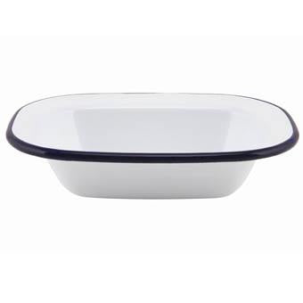 Enamel Round Pie Dish Dish 12 cm